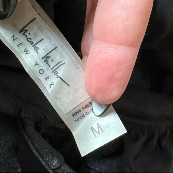 NWT Nicole Miller Design Your Own Look one piece black swimsuit - Picture 7 of 8